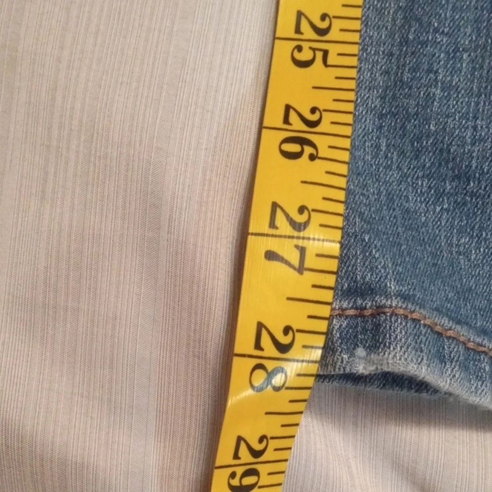 Justice Simply Low Cut Distressed Boot Cut Jeans